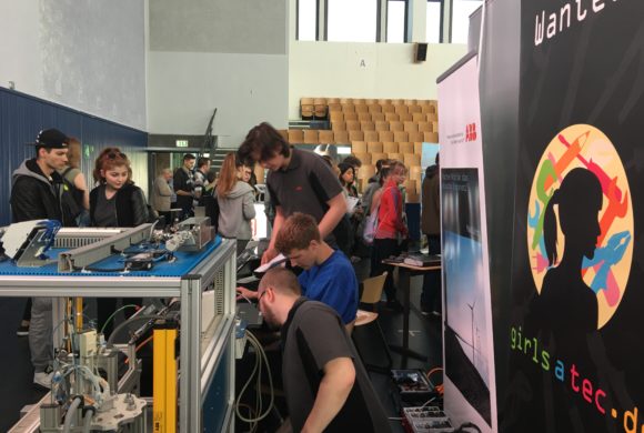 girlsatec auf dem Ausbildungstag Pankow girlsatec auf dem Ausbildungstag Pankow