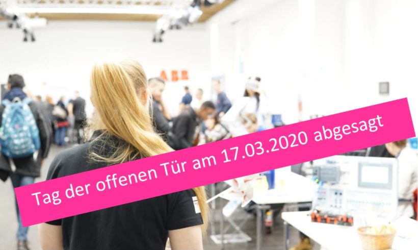 Tag der offenen Tür am 17. März 2020 Tag der offenen Tür am 17. März 2020